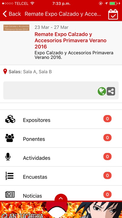 Events in Cintermex