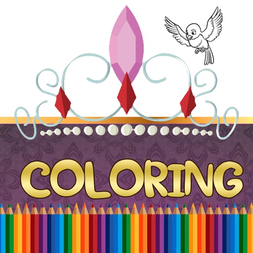 Finger Coloring For Kids Inside Office For Little Princess Sofia Edition Icon