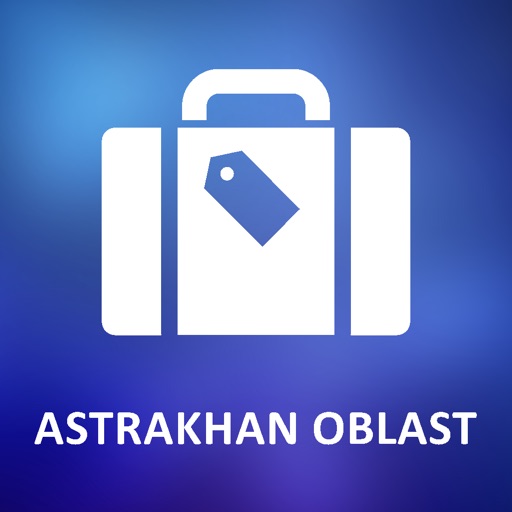 Astrakhan Oblast, Russia Detailed Offline Map icon