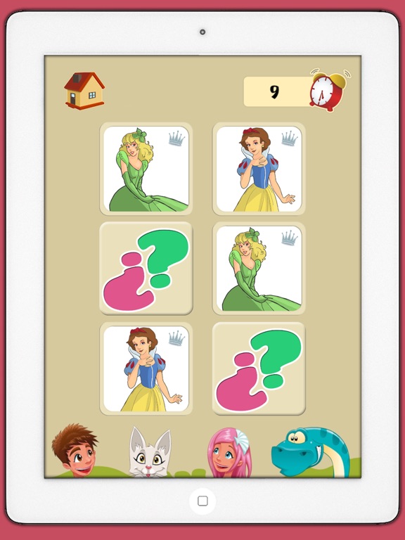 Screenshot #5 pour princesses de jeu de mémoire: jeu d'apprentissage de la formation du cerveau pour les filles et les garçons