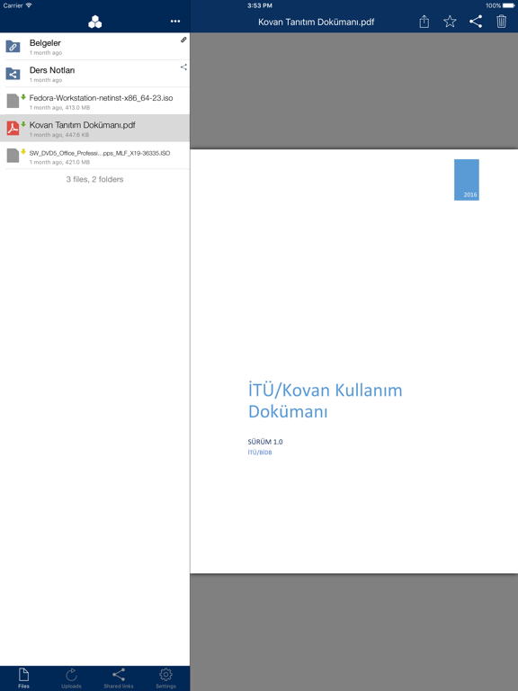 Screenshot #5 pour İTÜ Kovan