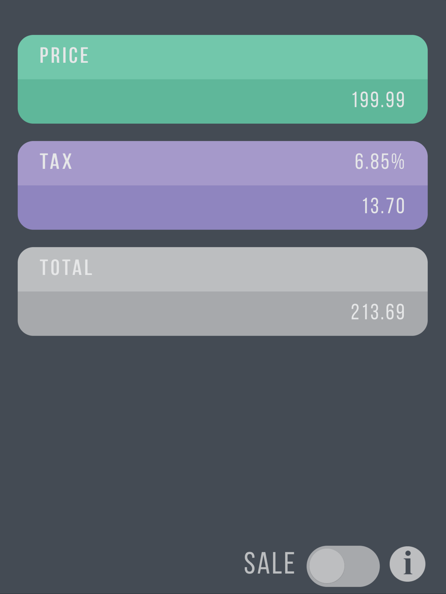 A Sales Tax Calculator screenshot 6