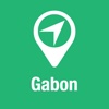BigGuide Gabon Map + Ultimate Tourist Guide and Offline Voice Navigator