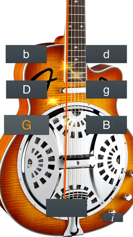Dobro Tuner Simple screenshot 1 of 5