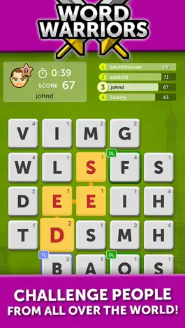 Game screenshot Word Warriors - Realtime Online Word Battles for 2 Players apk