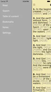 kjv bible with strong's (king james version) iphone screenshot 2
