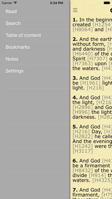 Screenshot #2 pour KJV Bible with Strong's (King James Version)