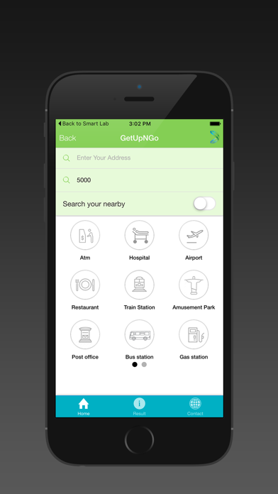 Screenshot #2 pour GetUpNGo - Location Finder