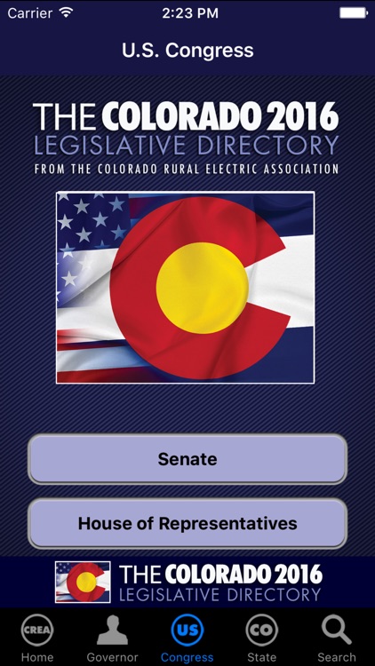 CREA 2016 Colorado Legislature