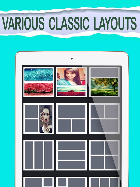 Screenshot #6 pour Instant collage maker - create photo collage with beautiful photo frames