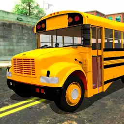 Drive School Bus 3D Simulator app icon