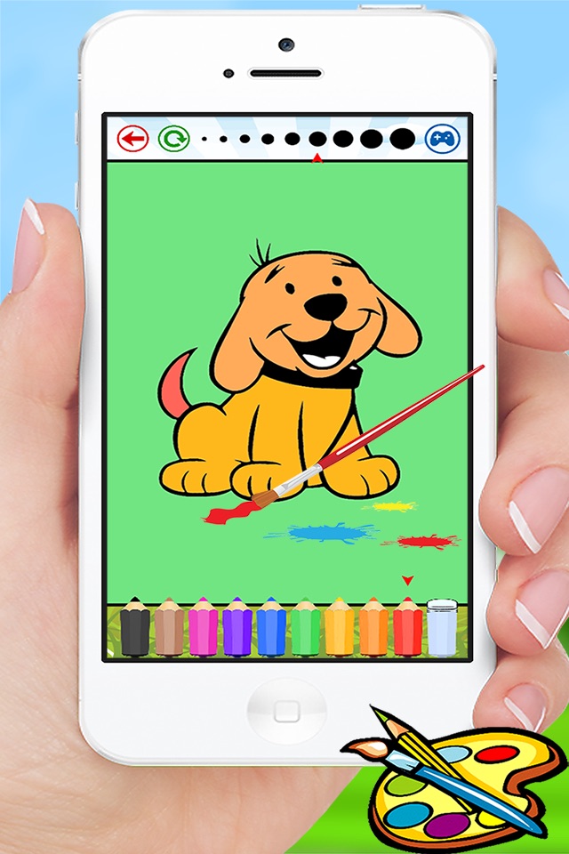 Animal Coloring Book - Drawing for kids and kindergarten screenshot 4