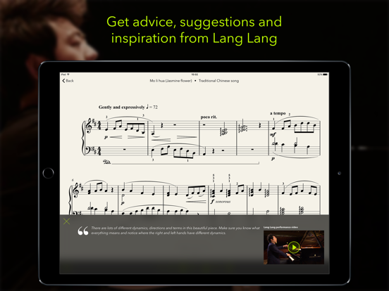 Screenshot #6 pour Mastering the piano with Lang Lang