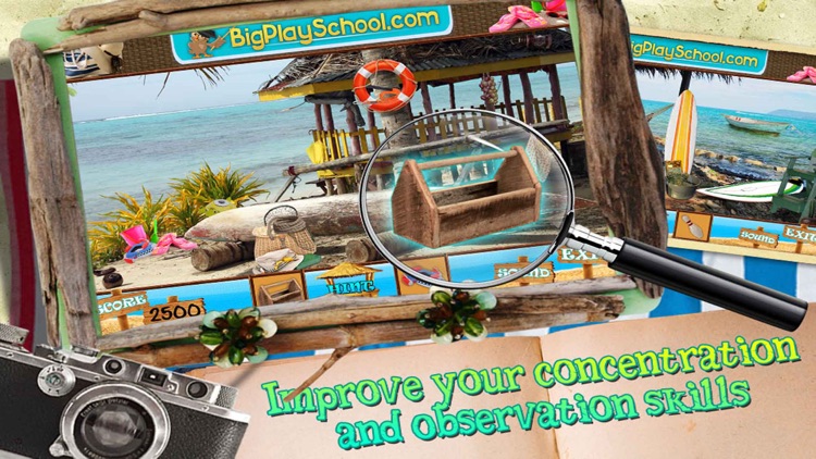 Beach Shack Hidden Object Games