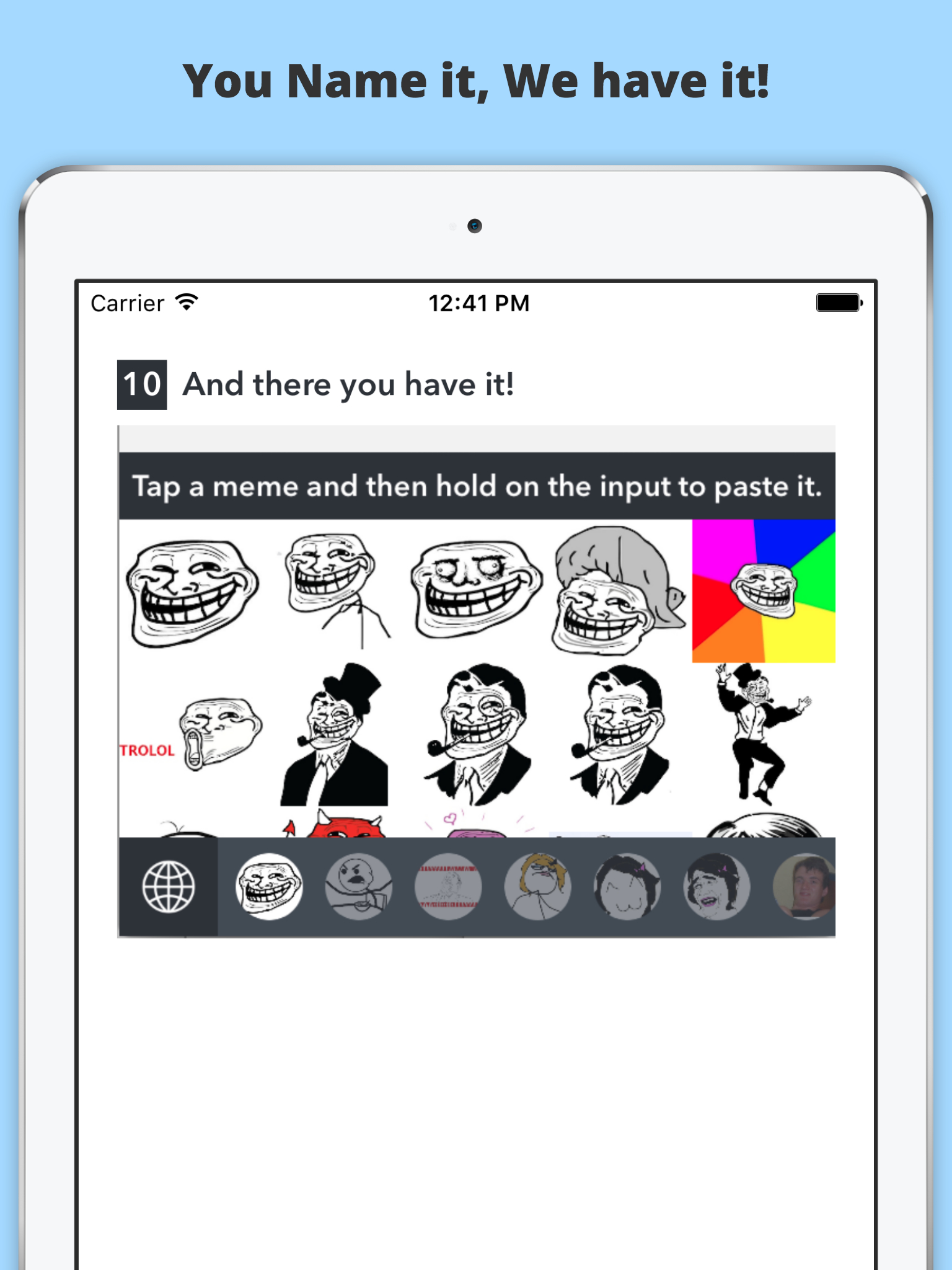 Keyboard Free-Meme screenshot 10