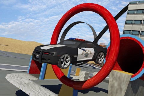 Police 3d Car Driving Simulator games screenshot 3