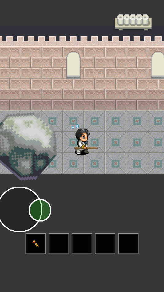 #4. 脱出ゲーム 遺跡のトイレに急げ! (iOS) Podle: yogreen