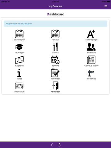 Screenshot #4 pour myCampus