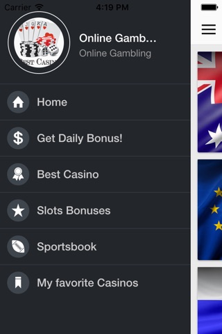 Online Gambling - Real Money Casino, Betting, Poker, Blackjack, Craps and Bitcoin Casino screenshot 4