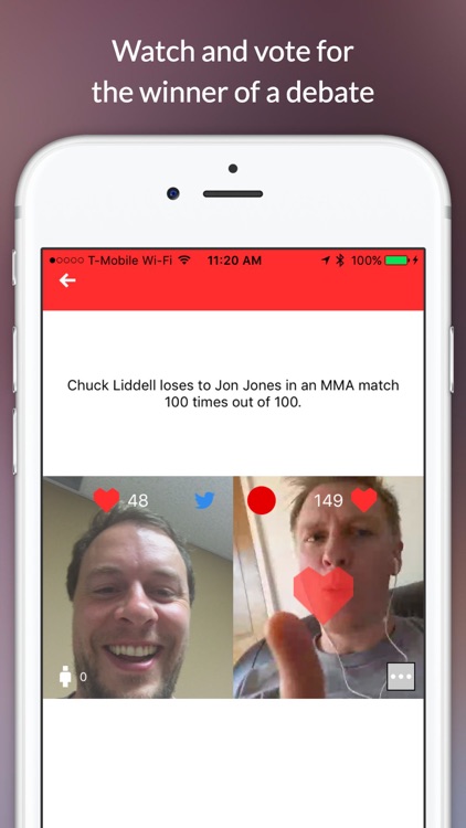 2UP Live Video Debate screenshot-0