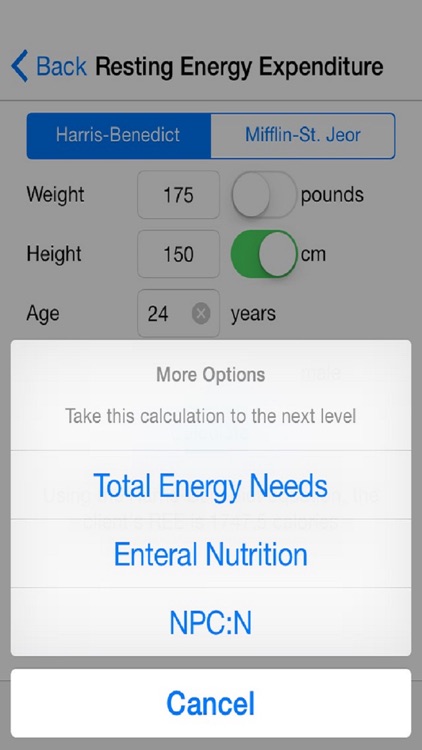 VeggiEquations Clinical screenshot-3