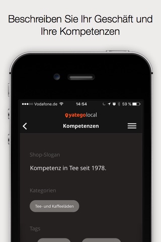 Yatego Local Händler App screenshot 2