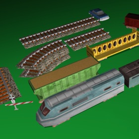 螢幕擷取畫面 (5) Model Railroad Set