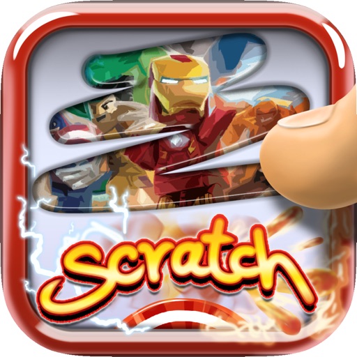 Scratch The Pics : Lego Heroes Trivia Photo Reveal Games Pro icon