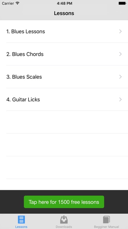 Blues Guitar Lessons