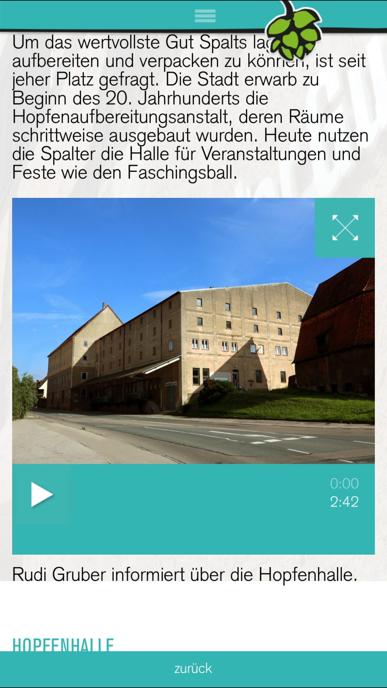 Zeitreise Spalt screenshot 4