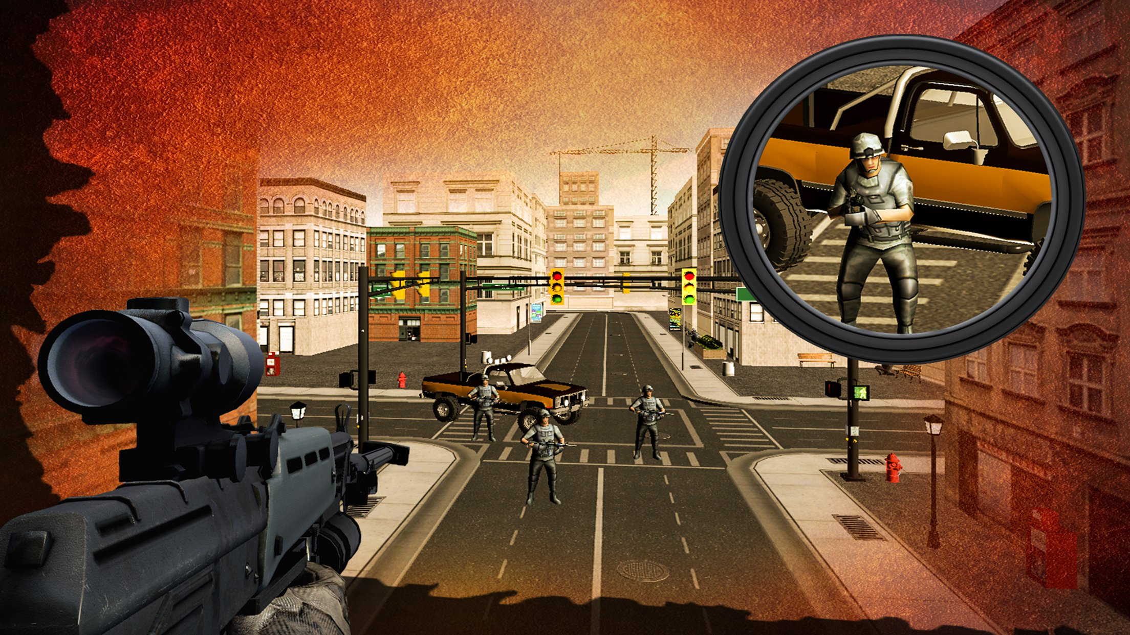 Best American Sniper - Aim and Shoot To Kill Enemy Soldiers screenshot 3
