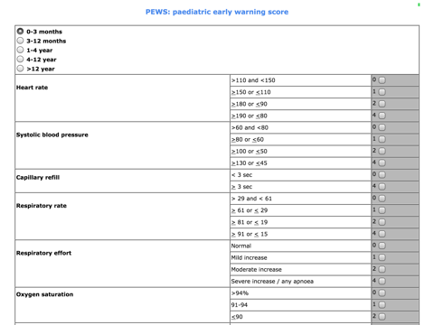 Screenshot #6 pour Pediatric scores