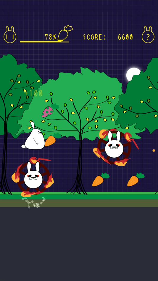 #2. Doodle Rabbit (iOS) 由: Iyoda