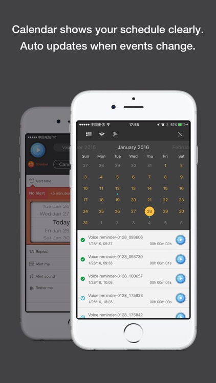 Voice Secretary - Vocal Reminder, Voice Memos and Voice Recorder Assistant