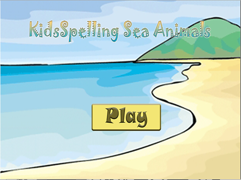 Screenshot #4 pour Enfants Spelling Sea Animals