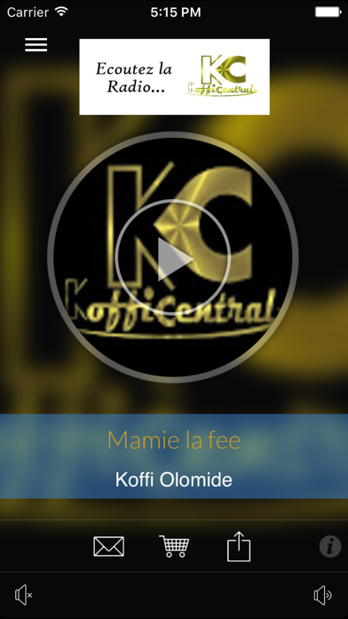 Screenshot #1 pour KoffiCentralFm