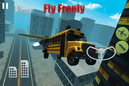 Game screenshot Летающий автомобиль Simulator 3D : трюк автобус mod apk