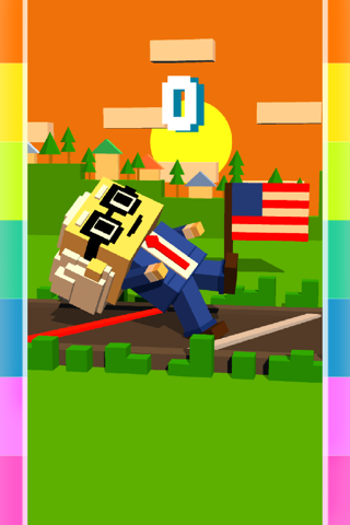 Blocky Bernie - Feel the Bern! Get Bernie Sandwhiches! screenshot 2