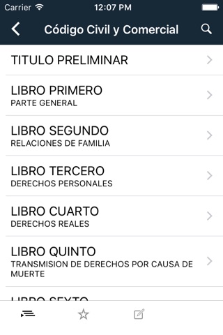 Mobile Legem Argentina - Códigos de la República Argentina screenshot 2