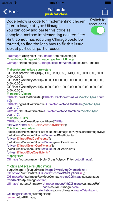 Screenshot #3 pour CIFilters
