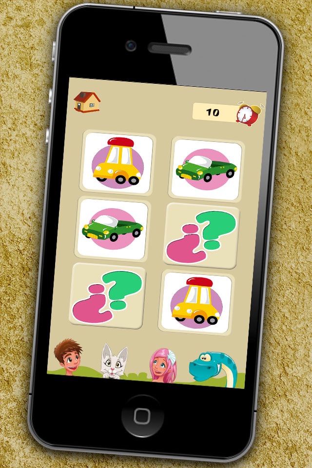 Memory game for children: memory cars. Learning game for boys screenshot 3