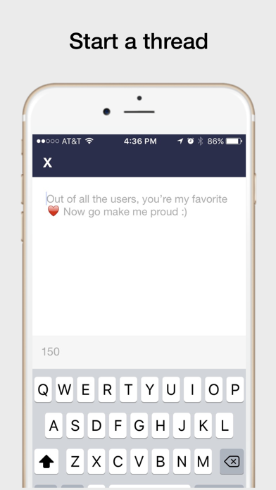 Baton - Explore your campus iPhone screenshot 2 - Social Networking app