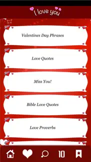 i love you - love quotes & romantic greetings iphone screenshot 4