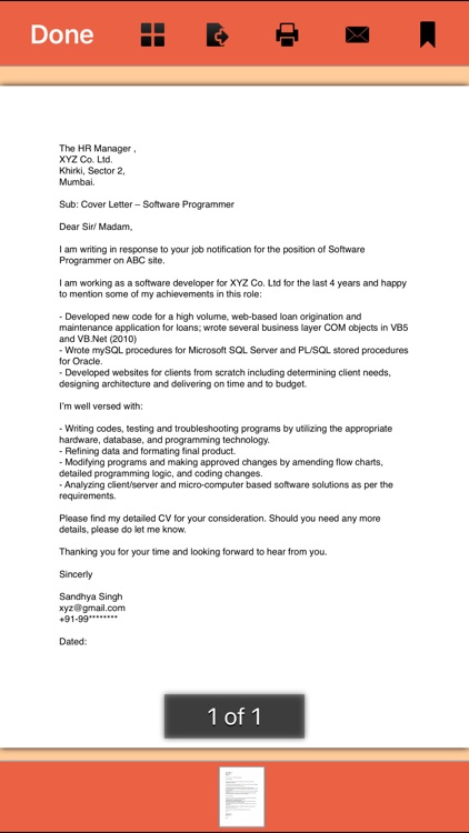 Cover Letter - 145 Templates for Any Job screenshot-3