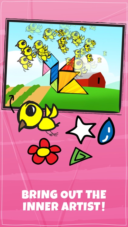 Kids Doodle & Discover: Cats 2, Cartoon Tangram screenshot-3