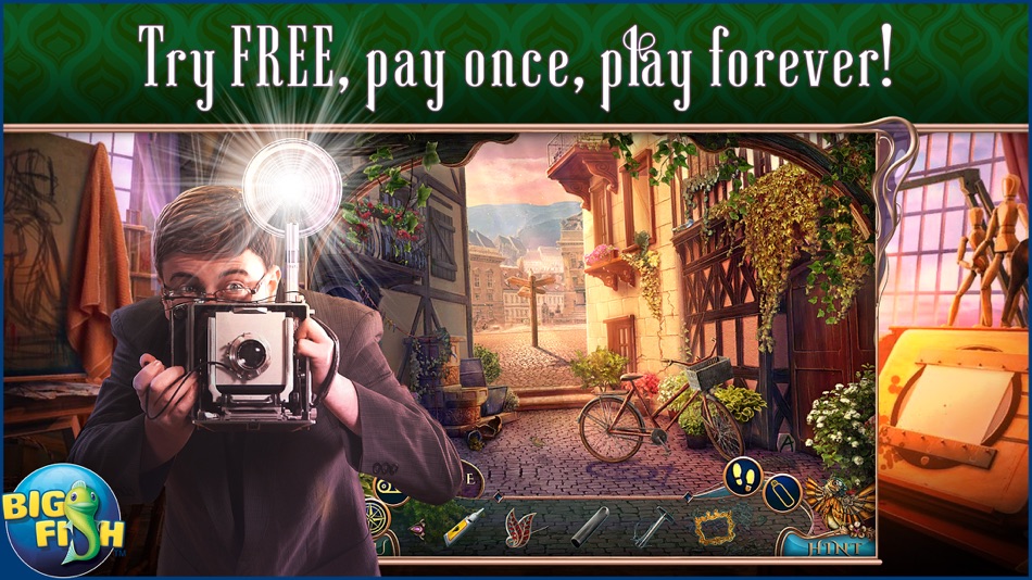 #1. Off The Record: The Art of Deception - A Hidden Object Mystery (iOS) 由: Big Fish Games, Inc