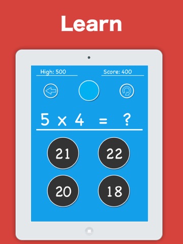 Screenshot #4 pour Times Tables Quiz - Fun multiplication math game for adults, kids, middle school, 3rd, 4th, 5td, 6th, 7th grade