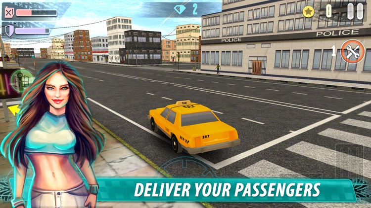 Taxi Simulator 3D - City Drive Deluxe