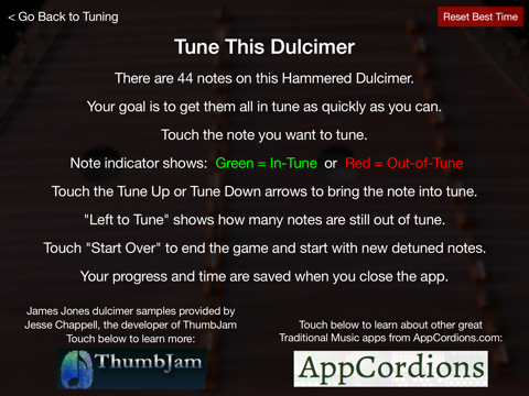 Screenshot #4 for Tune This Dulcimer - The World's Most Annoying Musical Game