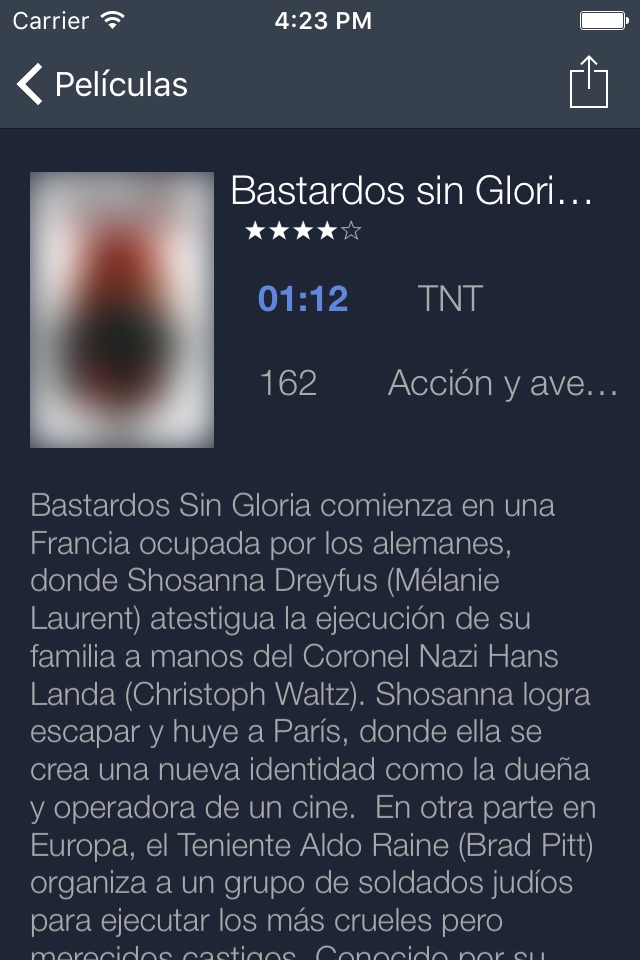 iPhone screenshot